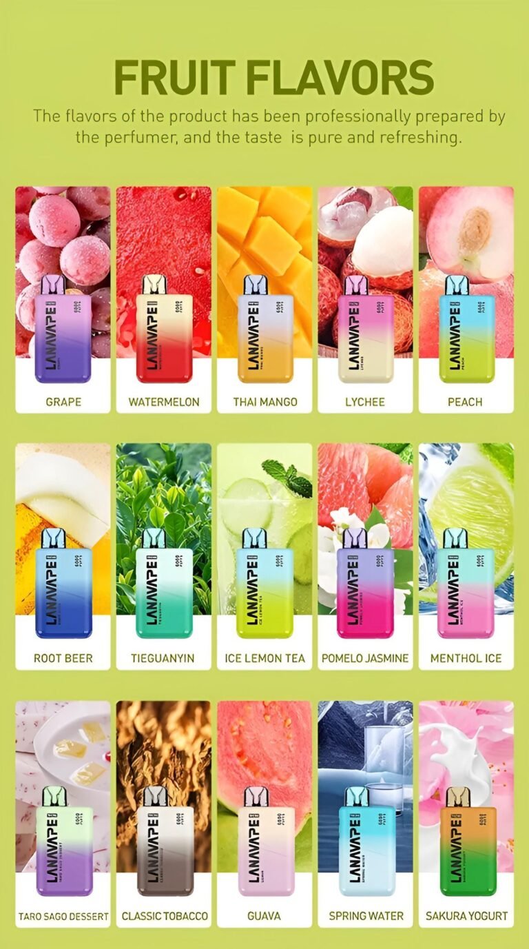LANA6000口一次性電子煙